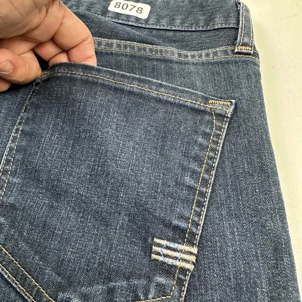 Big Star Nova XVI 15 Division Jeans Men 34x30 Blue Dark Wash Modern Straight 34S